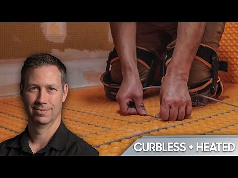 How To Build a Curbless Shower - Full Install A-Z