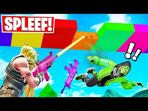LAST PLAYER STANDING WINS! *NEW* Spleef Gamemode in Fortnite