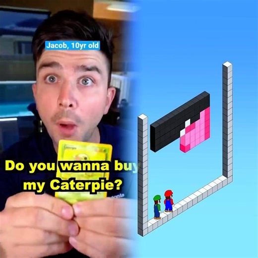 10 year old finds out his “RARE” Pokémon Card is WORTHLESS 😭😔 #pokemon #pokemoncards #parody