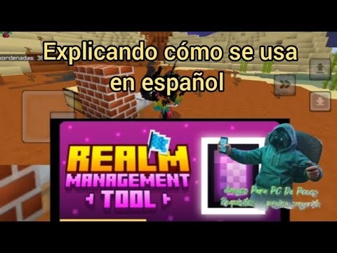 Explicando Add-on de Minecraft, realm management tool parte 1/4