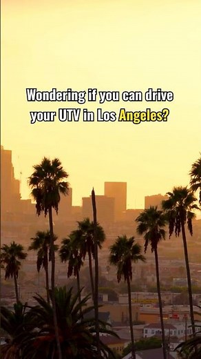 How to make your UTV Street-Legal in California