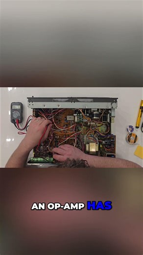 Fixing Tape Decks: Op-Amp Tests with a Multimeter! #shorts