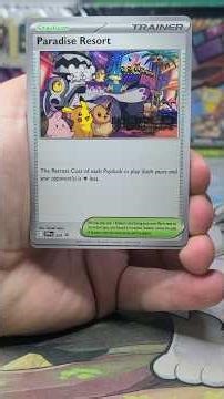 Opening a Pokémon World Championships 2025 "Paradise Resort" Promo Pack