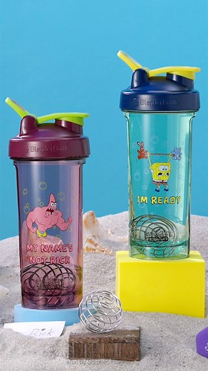 Ready to shake up your workout? We can't hear you. 🍍Look what’s making a splash on our site—SpongeBob and his pal Patrick. Available in our Pro Series shakers, the I'm Ready and My Name's Not Rick bottles will pump you up.Grabs yours now: 🌊 https://bit.ly/4ceTDlI #spongebobsquarepants #blenderbottle | BlenderBottle