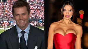 Tom Brady, Reportedly Seen Chatting Up Sydney Sweeney, Also Spotted Dancing With Famed SI Swimsuit Model At Jeff Bezos' Wedding