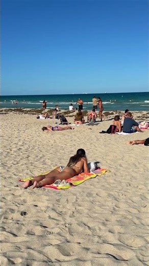 🇺🇸 WALKING IN MIAMI BEACH, Florida ☀️ USA #shorts