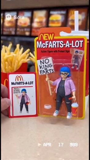 293 reactions · 117 shares | McFARTS-A-Lot “Happy Meal Toy” NOW Available!! KING of FARTS #kingoffarts #mcdonalds #happymeal #happymealtoys #comedy # | King of Farts | Facebook