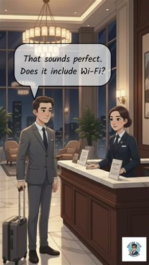 🏨 Asking About Hotel Room Availability – English for Travelers – Easy English for Everyday #english