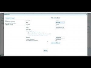 How to Add Users and Administrators in ASEBA-Web, ASEBA-PC and ASEBA-Network