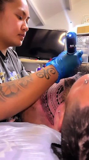 Samoan Female Tattoo Artist | A.T.I Tattoos