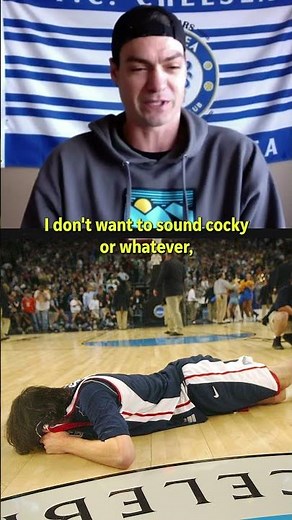 Adam Morrison's take on the 2006 UCLA vs Gonzaga "crying game" #shorts