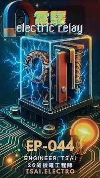 電磁繼電器的原理與應用：自動控制的關鍵元件！｜Engineer Tsai