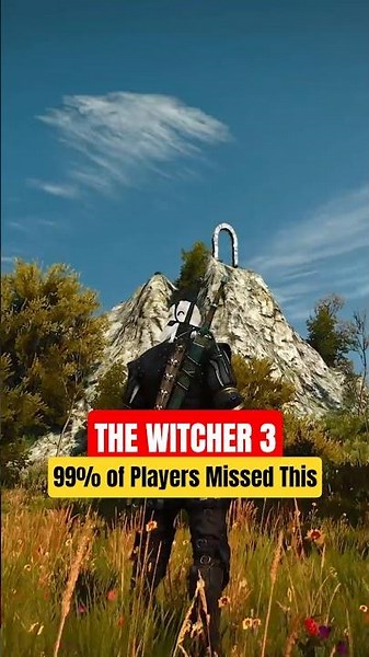 99% of Players Missed This – The Witcher 3 #shorts #thewitcher