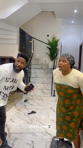 Definition of from frying pan to fire. #reelsviral #comedy #couple #funny | keezynasion