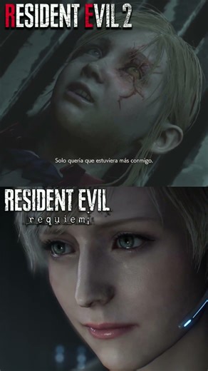 SHERRY RE2 REMAKE VS RE9 REQUIEM #residentevil