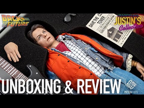 Marty McFly Back to the Future 1/6 Scale Figure Present Toys Unboxing & Review