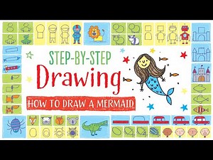 How to Draw a Mermaid: Step-By-Step Drawing with Candice and Theo
