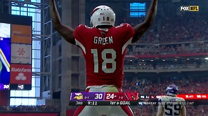 AJ Green running it back for year 2 in the Desert. | NFL