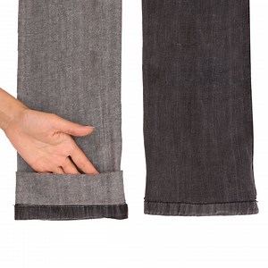 509K views · 2.5K reactions | How to hem your jeans without cutting the original hem - the best way of all! | Miarti - Wiederverwendung | Facebook