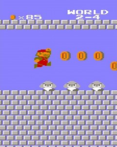 NES Super Mario Bros | Unknown World 2-4 Adventure #mario #gameplay