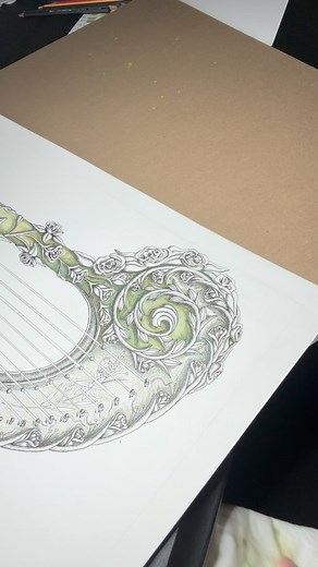 Working on the colour by using watercolour pencils as well as numerous watercolour palettes. It feels so good to be at this stage however I usually find it a bit nerve racking putting the first bit of colour on my illustrations, but when I get going it feels extremely exciting as the image comes alive. Prints of this piece will be available upon completion. If you feel inclined check out my website where you will find other prints available for purchase. DM me if interested. www.jszaszi.art #ink
