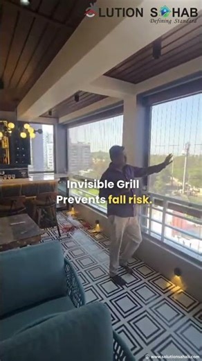 Zip Screen + Invisible Grill for Balcony | Safety, Shade & Comfort in One Solution