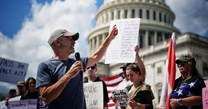 Veterans have been camping out on the Capitol steps after GOP blocks burn pit bill