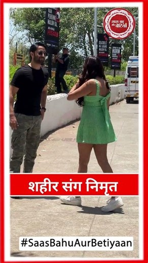 Shaheer Sheikh & Nimrit Kaur Ahluwalia Promote Their Latest Revenge Drama Series Ab Hoga Hisaab