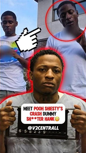 Meet Pooh Shiesty’s Crash Dummy Sh**ter Hank😳 #memphis #poohshiesty