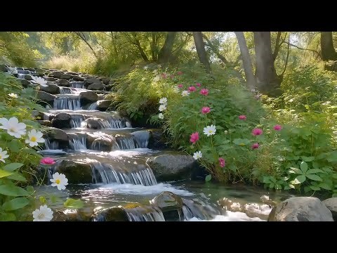 Heavenly River Sounds Flowing Gently – Relaxing Water and Bird Songs for Sleep, Calm, and Serenity