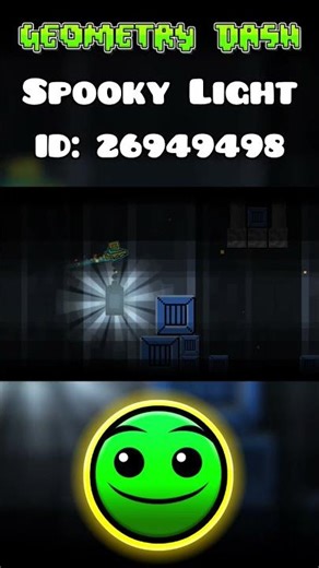 Spooky Light in Geometry Dash #gd #robtop #geometrydash #shorts