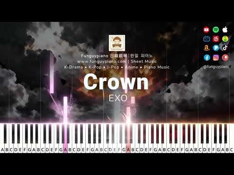 (Easy Piano) EXO「Crown」