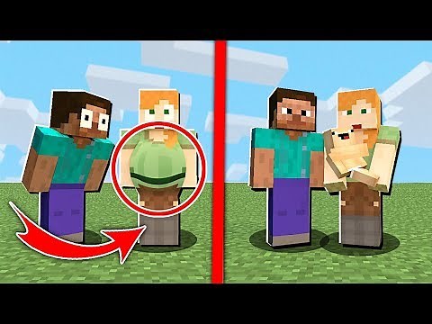 Ten Una Familia En Minecraft COMO EN LA VIDA REAL | MINECRAFT MOD