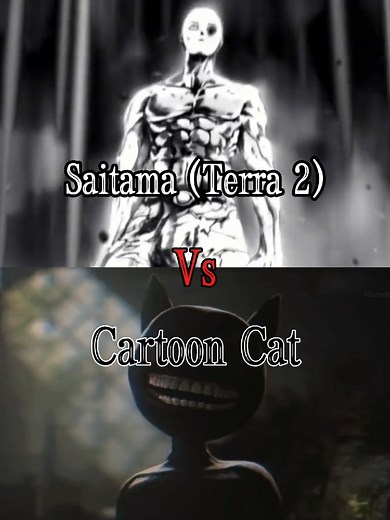 Saitama from Terra 2 Battles Cartoon Cat in Epic Showdown