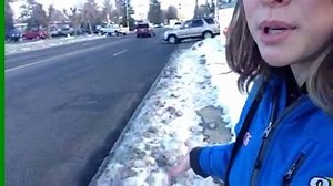 14K views · 51 reactions | Are you finding that you need ice skates or studded shoes to navigate the sidewalks? Are there any areas that you think are particularly bad? | KHQ Local News | Facebook