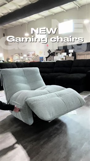 🎮 NEW GAMING CHAIRS just dropped! Level up your setup with power reclining, charging ports, and a storage pocket! Plus it’s on SALE NOW! #gamingchair #gamers #upgrade #livingroomideas #newarrivals