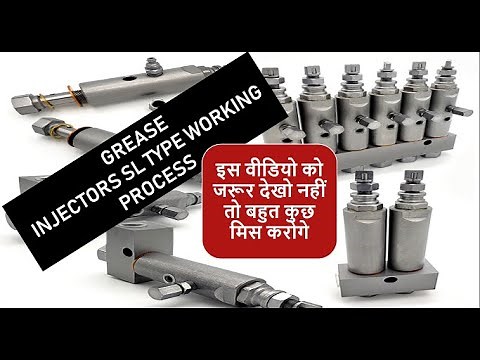 "SL-V Type Grease Injector Working Process Explained