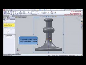 Tutorial de Solidworks (básico) 3. Revolucion Barrido