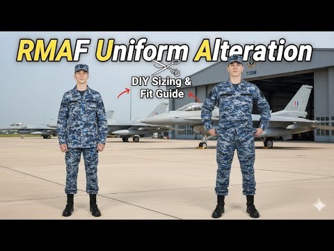 Royal Malaysian Air Force Uniform Alteration