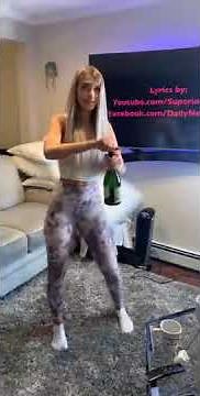 Champagne Gushes Out of Bottle When Girl Shakes It Before Popping It Open - 1118930