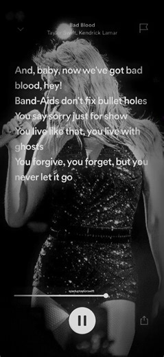 Never Let It Go - Taylor Swift ft. Kendrick Lamar (Sped Up) Music Video