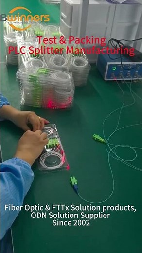 Insertion Loss (IL) and Return Loss (RL) Testing in Optical Splitter Manufacturing