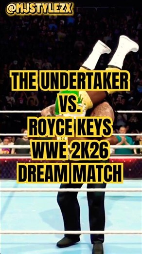 The Undertaker vs. Royce Keys WWE 2K26 DREAM MATCH 🇺🇸