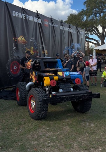 LEGO Technic Monster Jam Grave Digger Fire and Ice Reveal
