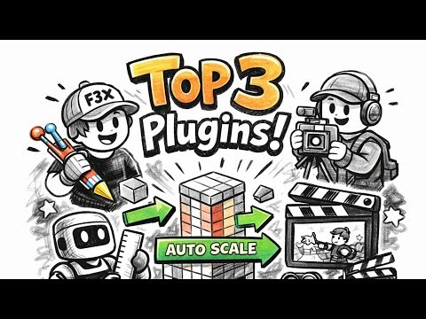Top 3 Roblox Studio Plugins You NEED to Use