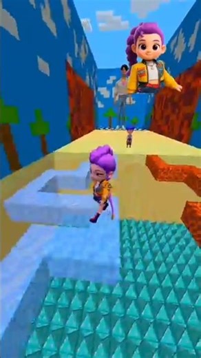KPop Demon Hunters Noob Pro Challenge Part.5 #kpop #minecraft #batidao