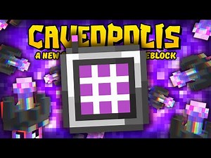 Minecraft Caveopolis | WIRELESS CRAFTING IN A CAVE! #16 [Modded Questing Stoneblock]