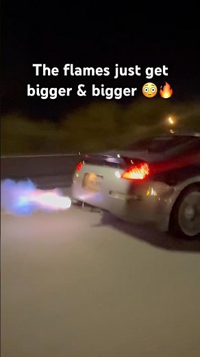 350Z Flame Tune Shooting Massive Flames 🔥 | Burble/Pop Map POV