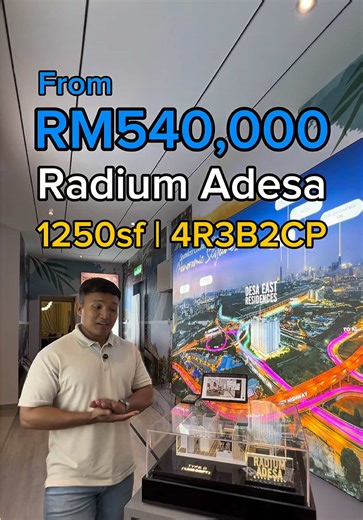 📍 Radium Adesa, Salak South KL Type D | 1250sqft | 4 Room 3 Bath 2 Carpark Layout type D ni boleh convert jadi Dual Key. Ada dua view option, view KL kalau level 32 and above, atau view Taman Desa. Monthly dari RM2,400 Maintenance fee RM437.50 sebulan Gaji bersih RM3,700 lepas tolak komitmen dah boleh cuba apply. Aircond dan water heater provided tau. Nak brochure, nak visit showroom atau check loan boleh isi beg biru okay🥰 #radiumadesa #vistaadesa #salaksouth #sgbesi #radiumdevelopment @haris