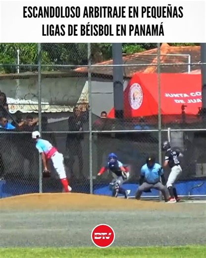 DATITOS TV ® on Instagram: "🚨 ¡INSÓLITO! Esto pasó en las semifinales del torneo Williamsport sectorial metropolitano, entre Juan Díaz y Cerro Viento. #Datitostv"